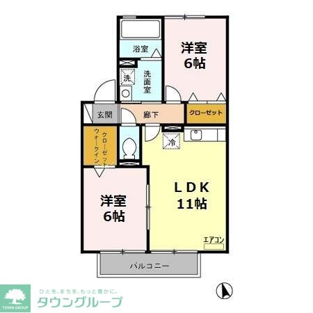 エクセレントの物件間取画像