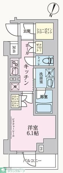 ARKMARK方南町Sta.の物件間取画像