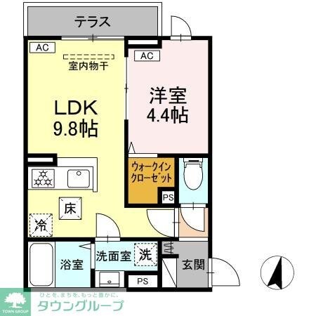 (仮)中野区若宮1丁目PJ新築工事の物件間取画像