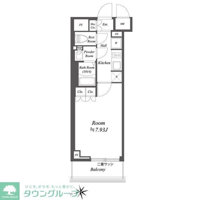 ブランシエスタ荻窪の物件間取画像