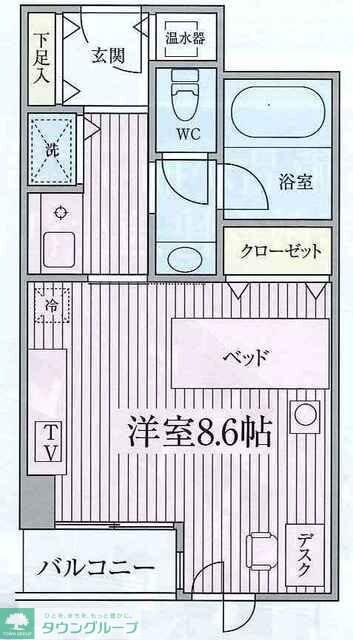 コンフォート荻窪の物件間取画像