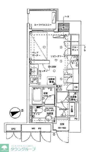 AXIA新宿御苑の物件間取画像