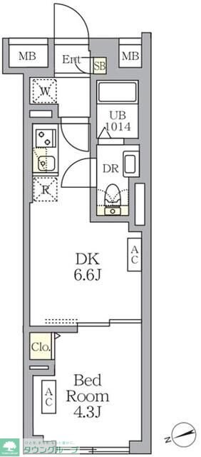 SOLASIA residence荻窪の物件間取画像