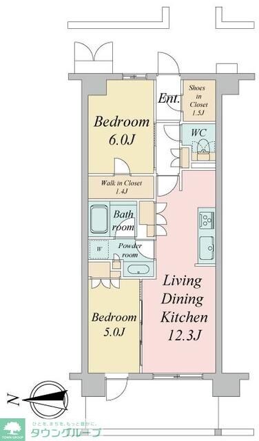 トラープランド蒼麗館の物件間取画像