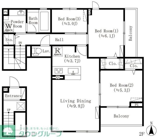 ParkBear四谷三丁目の物件間取画像