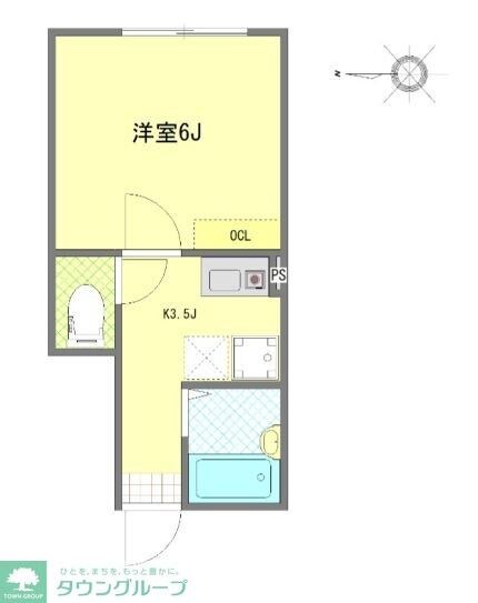 マウ東高円寺の物件間取画像