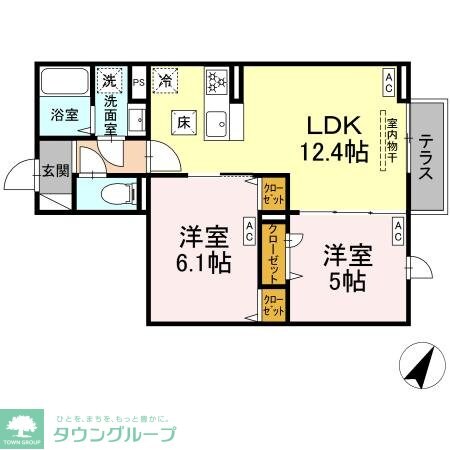 セレスティア白鷺IIの物件間取画像