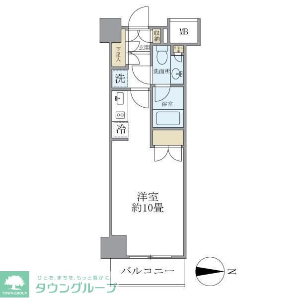 パークスフィア中野富士見町の物件間取画像