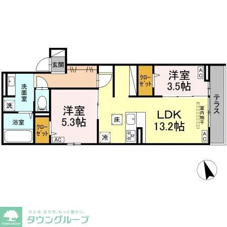D-PRECIOUS武蔵野の物件間取画像