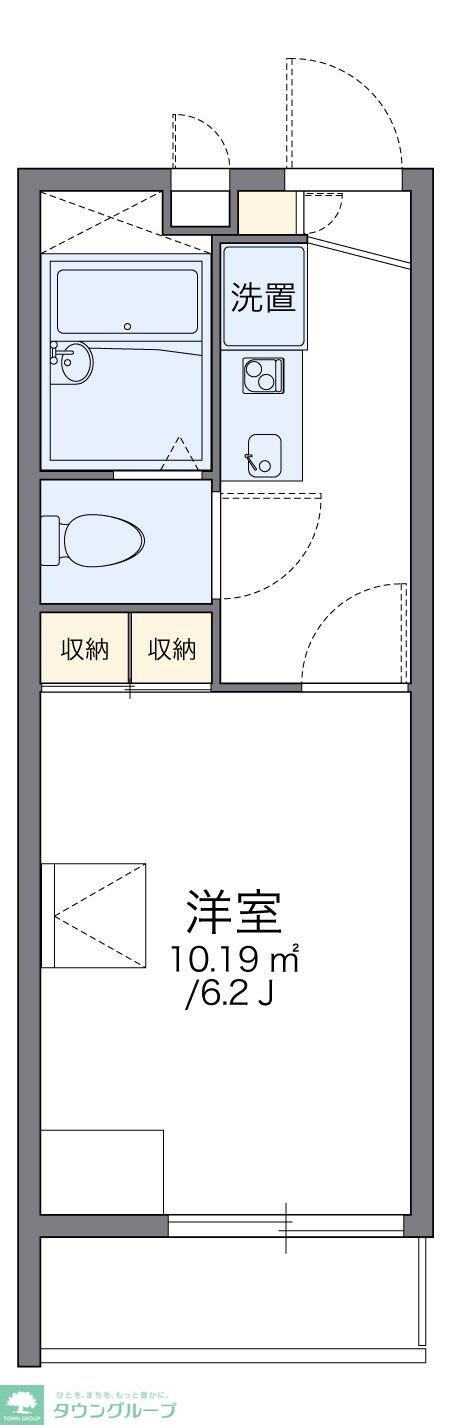 レオパレスサン・リベルタの物件間取画像