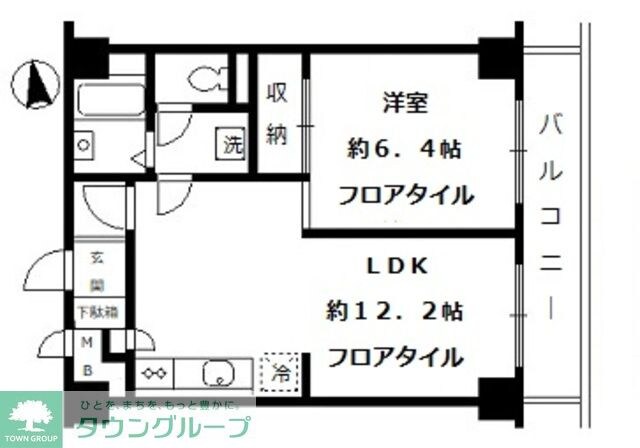 メゾン淀橋の物件間取画像
