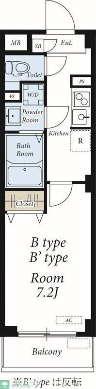 リブリ・GLANZの物件間取画像