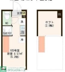 レジデンス・イン初台の物件間取画像