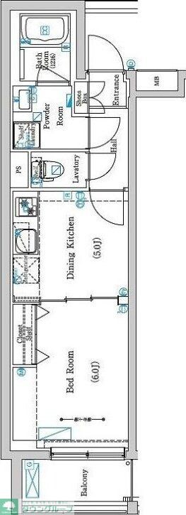 ラフィスタ方南町の物件間取画像