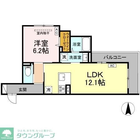 セレスティア中野上高田の物件間取画像