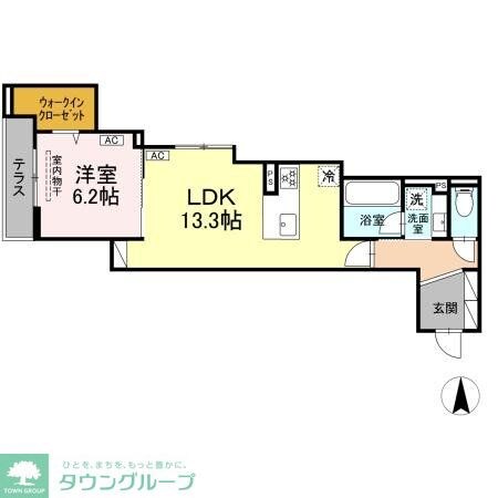 セレスティア中野上高田の物件間取画像