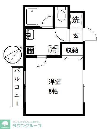 チェリーストーンの物件間取画像
