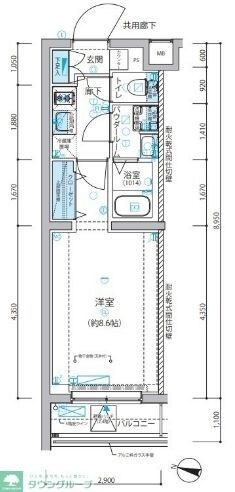 ARCOBALENO SUGINAMIHONANCHOの物件間取画像