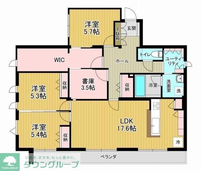 (仮称)鷺宮2丁目メゾンの物件間取画像