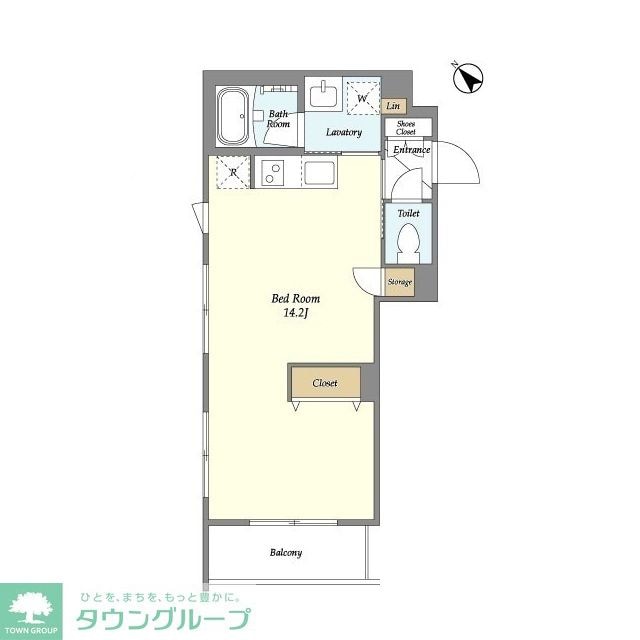 ASTILE西新宿IIの物件間取画像