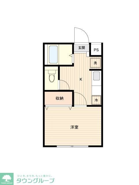 名島ハウスの物件間取画像