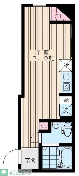クレドコート荻窪の物件間取画像