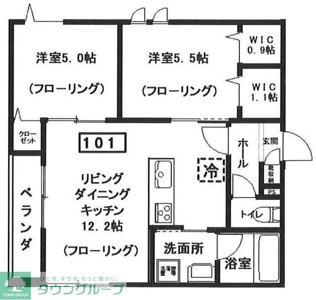仮)へーベルメゾン中央5丁目北棟の物件間取画像