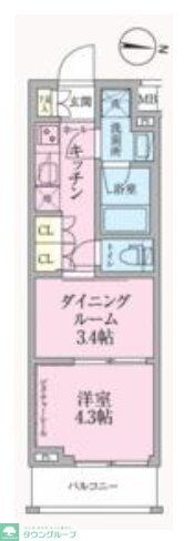 ARKMARK高円寺の物件間取画像