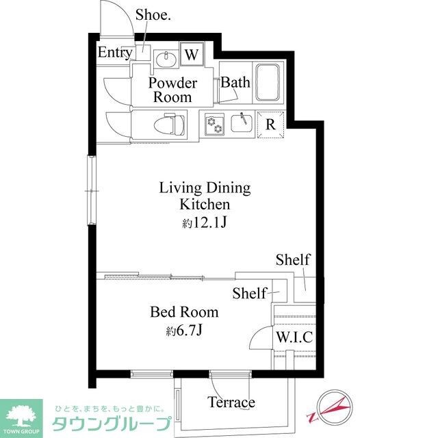 アバンティア阿佐ヶ谷南の物件間取画像
