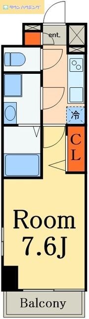 サムティレジデンス市川の物件間取画像