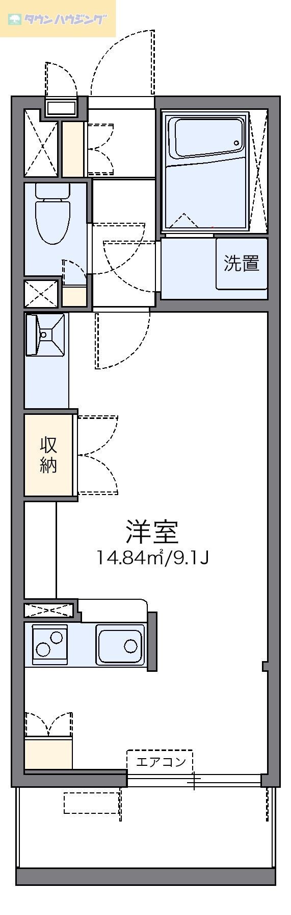 レオネクスト舞浜IIの物件間取画像