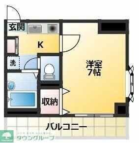 山内ビルの物件間取画像