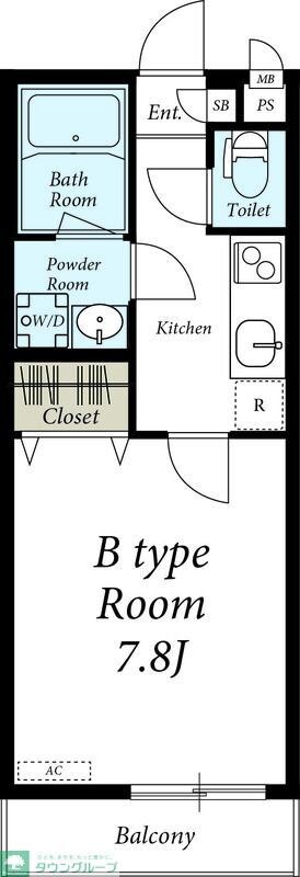 リブリ・袖ヶ浦の物件間取画像