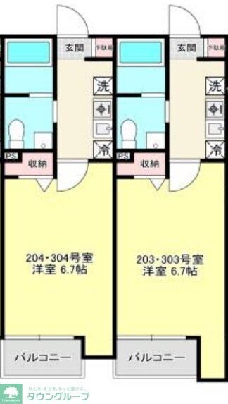 WALEAの物件間取画像