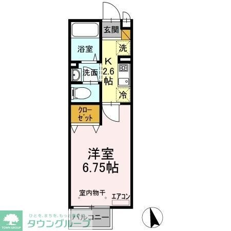 サンモールの物件間取画像