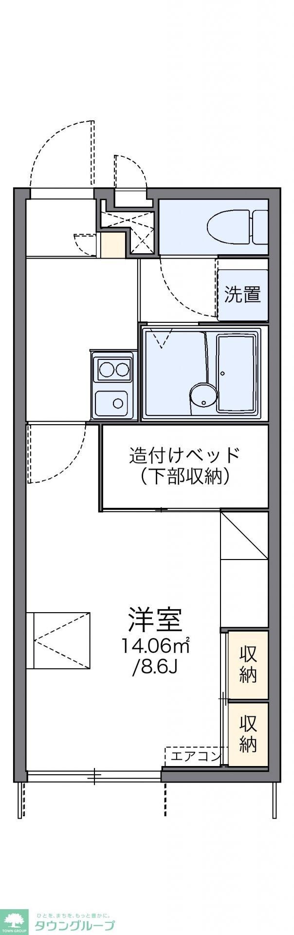 レオパレスMURAKAMIの物件間取画像