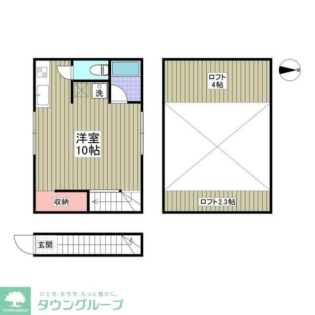 MQuarto大杉の物件間取画像