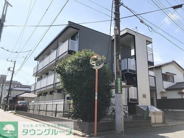 レオパレス湊町LA1の物件外観写真