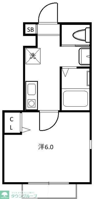 ベレガンス津田沼IIの物件間取画像