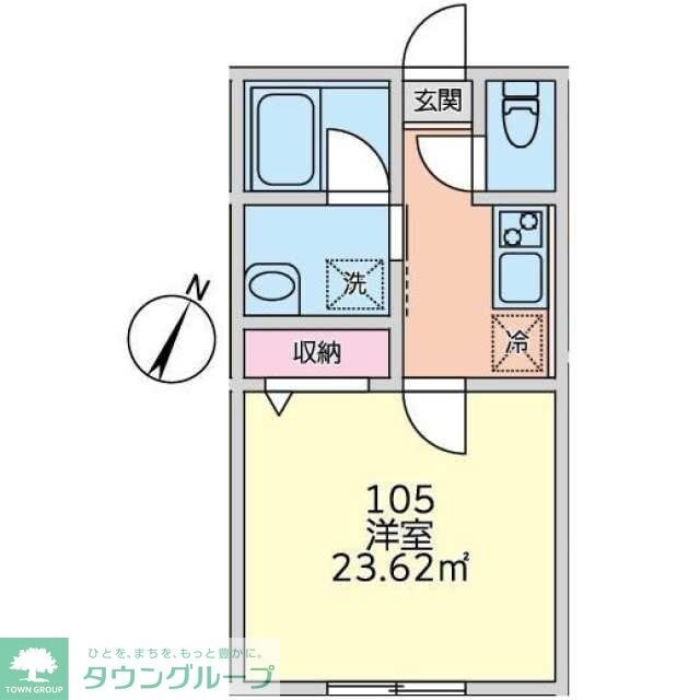 セレーノ前原の物件間取画像