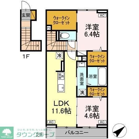 ベルクの物件間取画像