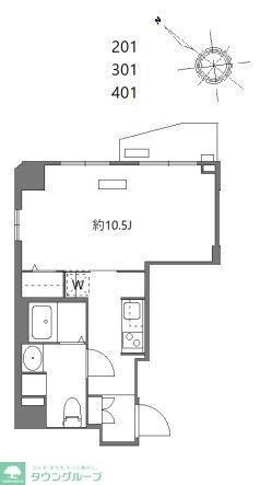 エヌステージ西船橋市川の物件間取画像