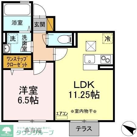 グレイスヴィラ東中山の物件間取画像