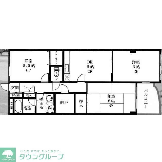 エムズフラットの物件間取画像