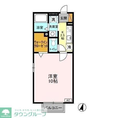 センプレヴェルデの物件間取画像