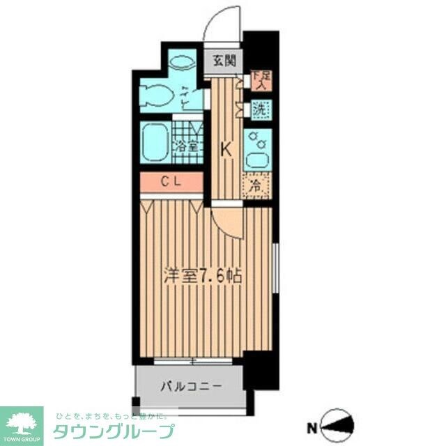 Humanハイム船橋の物件間取画像