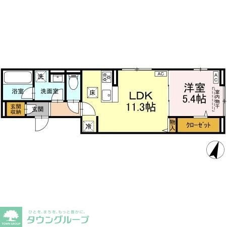 ディーグラースの物件間取画像