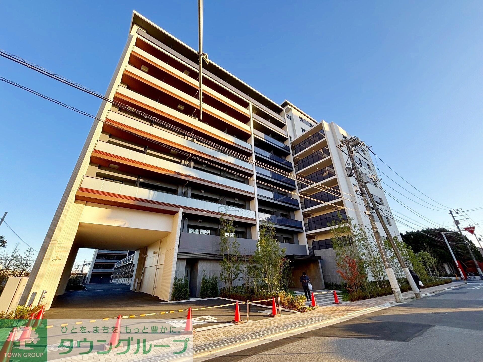 スカイグランデ津田沼の物件外観写真