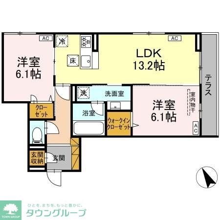 (仮称)D-room海神町南HYの物件間取画像