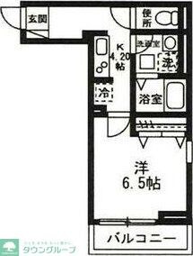 ヴェルデ塩焼の物件間取画像